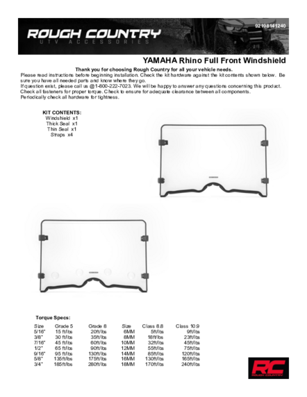 Installation Manual